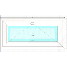 Okno Nowe Wintech 985x465 uchylne.